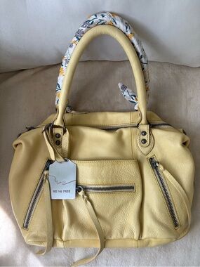 We The Free Baby Emerson Tote in Butter Yellow🔥 includes scarf!